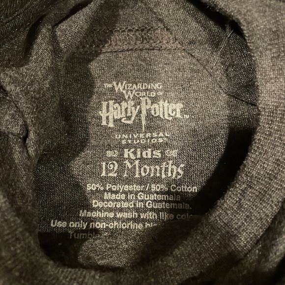Harry Potter 12mo old child toddler Wizarding World Universal short sleeve NWT - Picture 2 of 3